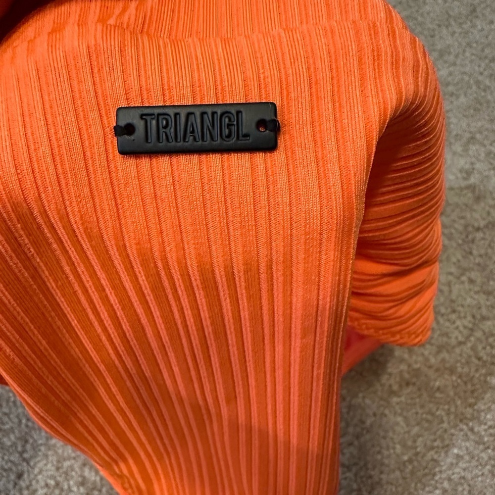 NWT Triangl Bikini Bottom Orange Size L - Picture 5 of 10